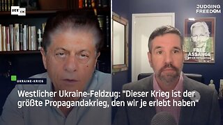 Westlicher Ukraine-Feldzug: "Dieser Krieg ist der größte Propagandakrieg, den wir je erlebt haben"