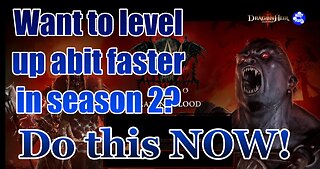 👿👿 Want to Level up Faster? DO THIS NOW! Diablo 4 Season 2 👿👿