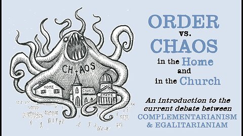 MALE & FEMALE: Order & Chaos at Home & at Church - Reese