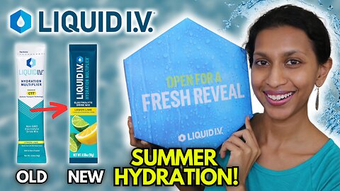 The perfect way to stay hydrated this summer! | Liquid IV Discount Code: Ranita