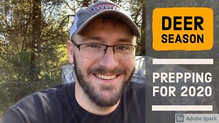 Setting Up the Blind – Preparing for Deer Season 2020