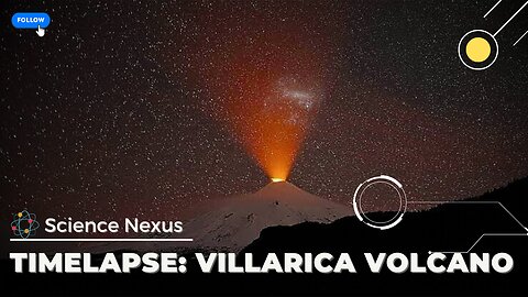 Timelapse: Villarrica Volcano