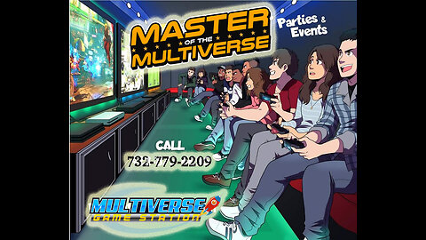 Multiverse Game Station's Video Game Truck in action