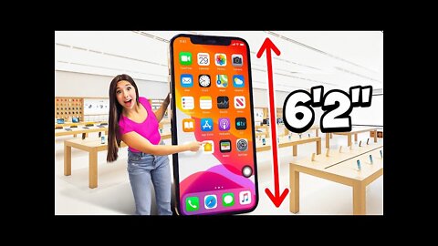 I bought the world's biggest iphone