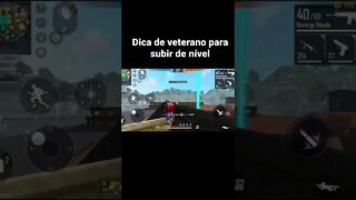 Free Fire. técnicas de um veterano para chegar no mestre