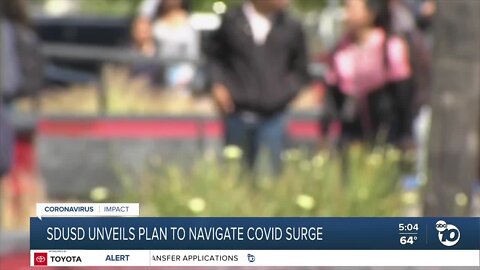 SDUSD unveils plan to navigate covid surge