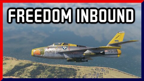 EAGLE FORCE 🦅 | War Thunder US F84B Air Realistic Gameplay