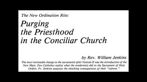 🔥Novus Ordo Antichurch: Purging the Priesthood🔥