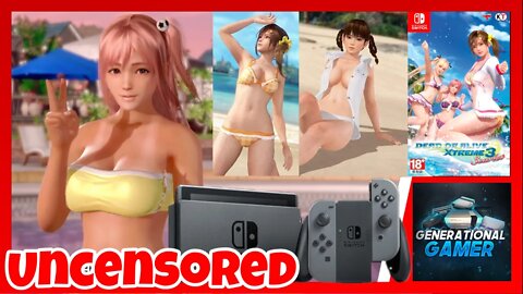 Dead or Alive Xtreme 3 Scarlet For Nintendo Switch (Uncensored)