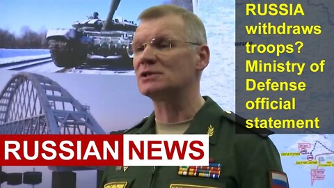 Russia withdraws troops from the border with Ukraine? Official statement | Russia Ukraine conflict