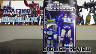 Video Review for ReAction Figures Soundwave