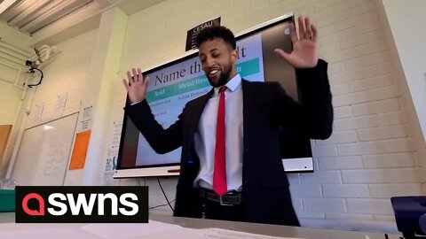 Rapping science teacher goes viral with his catchy educational songs