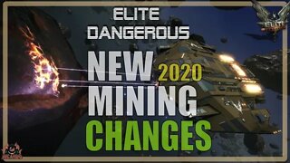 Elite Dangerous New Mining Changes 2020