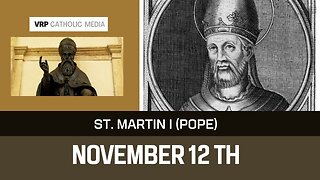 St. Martin I (74th Pope)