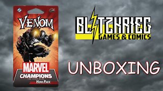 Marvel Champions Card Game Venom Hero Pack Expansion Unboxing