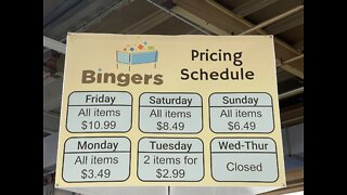Bingers Wholesale Retail Closeout Bulk store NYC Queens (05-2022) Longer Version