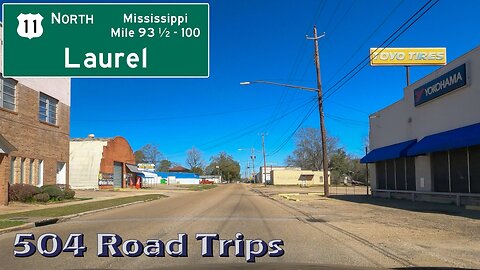 Road Trip #864 - US-11 N - Mississippi Mile 93.5-100 - Laurel