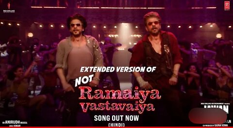 Jawan: Not Ramaiya Vastavaiya Extended Version (Hindi): Shah Rukh Khan |Atlee |Anirudh |Nayanthara