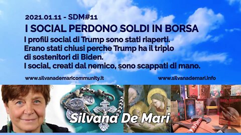 Silvana De Mari - I SOCIAL PERDONO SOLDI IN BORSA - 2021.01.11 - SDM#11
