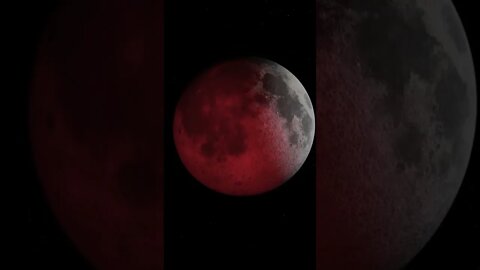 [4k UHD] Blood Moon Eclipse | May 15-16, 2022 | Time Lapse