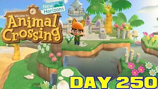 Animal Crossing: New Horizons Day 250 - Nintendo Switch Gameplay 😎Benjamillion