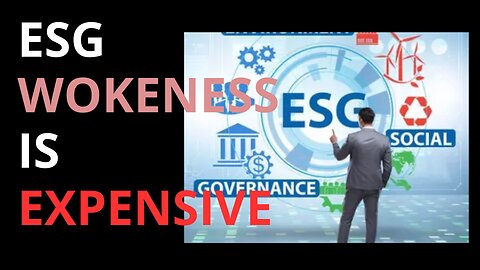 ESG WOKENESS, IS EXPENSIVE