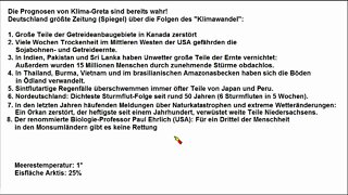 Klimawandel ►Extrem viele Dürren, Stürme und Hungersnöte