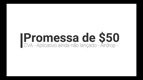 Airdrop - Aplicativo - Financial Growth Program - 205 CVA ($50)