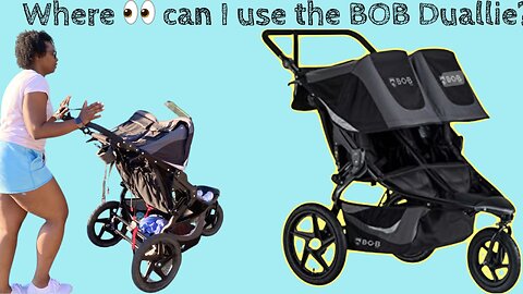 Twinning Fun with our BOB Duallie Stroller 🚼🚼