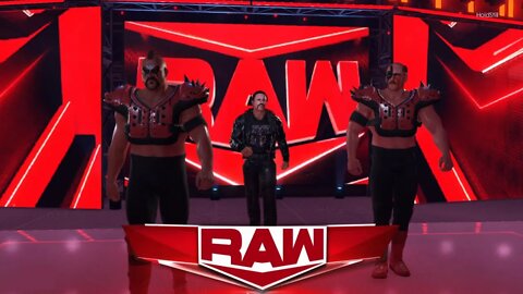 WWE 2k22 Road Warriors With Paul Entrance