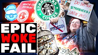 Woke Starbucks Brats STRIKE & It FAILS Hilariously!