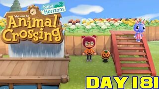 Animal Crossing: New Horizons Day 181 - Nintendo Switch Gameplay 😎Benjamillion