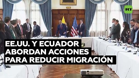 El canciller de Ecuador y el alcalde de Nueva York mantienen una reunión sobre la crisis migratoria