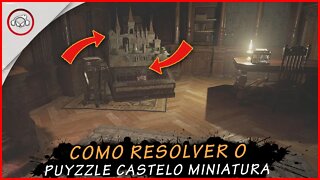 Resident Evil Village , Como resolver o puzzle do castelo miniatura | Super Dica PT-BR