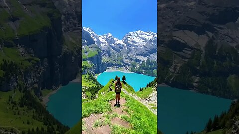 📍 Oeschinensee, Schweiz 🇨🇭 #shorts