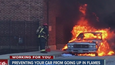 Car fires on the rise as temperatures fall