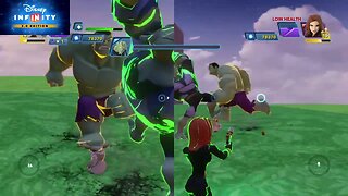 Disney Infinity 3.0 Yoda & Hulk vs Black Widow & Green Goblin