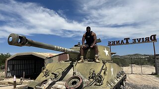 SHOOTING A TANK IRL STREAM