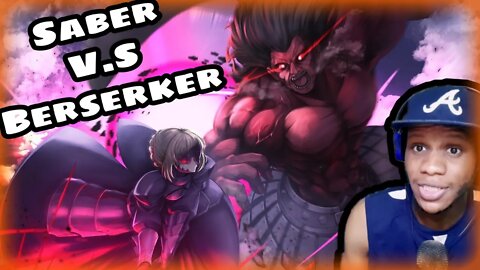 Saber Alter vs Berserker Fate/Stay Night : Heaven's Feels ll Jamaican Reacts