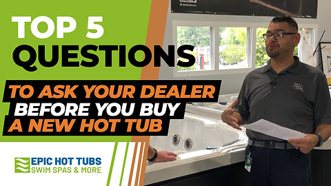 Questions to Ask Your Hot Tub Dealer | Answered by PDC Spas