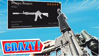 THE M4A1 SAVED ME ITS UNBELIEVABLE BUT SO RISKY! (Warzone Season 6)