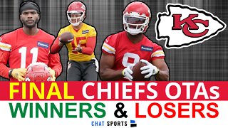 Kansas City Chiefs OTAs Winners & Losers Heading Into Chiefs Minicamp
