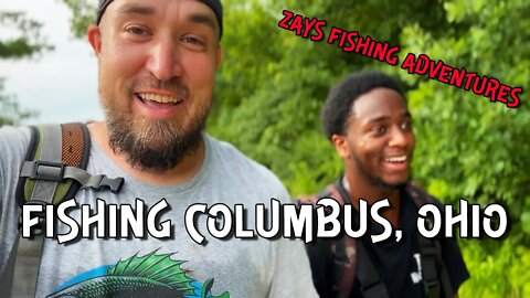 Fishing in the heart of OHIO! (Downtown Columbus w/ Zay's Fishing Adventures)
