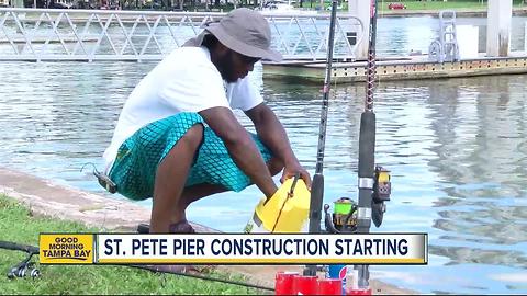 St. Pete Pier construction noise starting this week with test piling beginning July 17