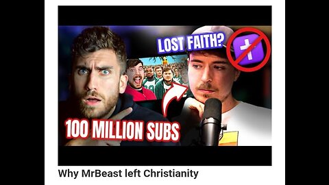 Why MrBeast left Christianity