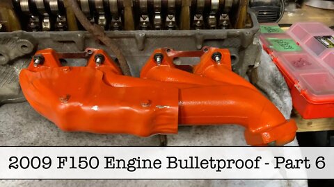 2009 Ford F-150 Repair - Engine Bulletproof - Part 6 - Manifolds Assembly and Water Pump Install