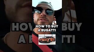 How to buy a Bugatti #shorts #bugattichiron