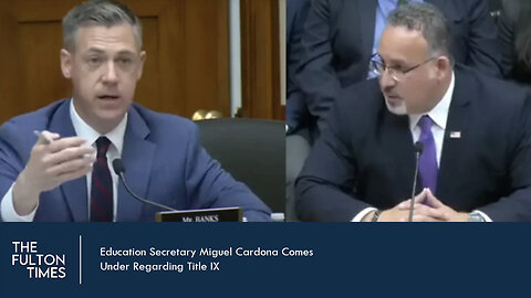 Education Secretary Miguel Cardona Comes Under Regarding Title IX