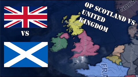 OP Scotland vs United Kingdom - Hearts of Iron IV Timelapse