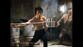 Cross kick Studio Films Bruce Lee Enter the Dragon